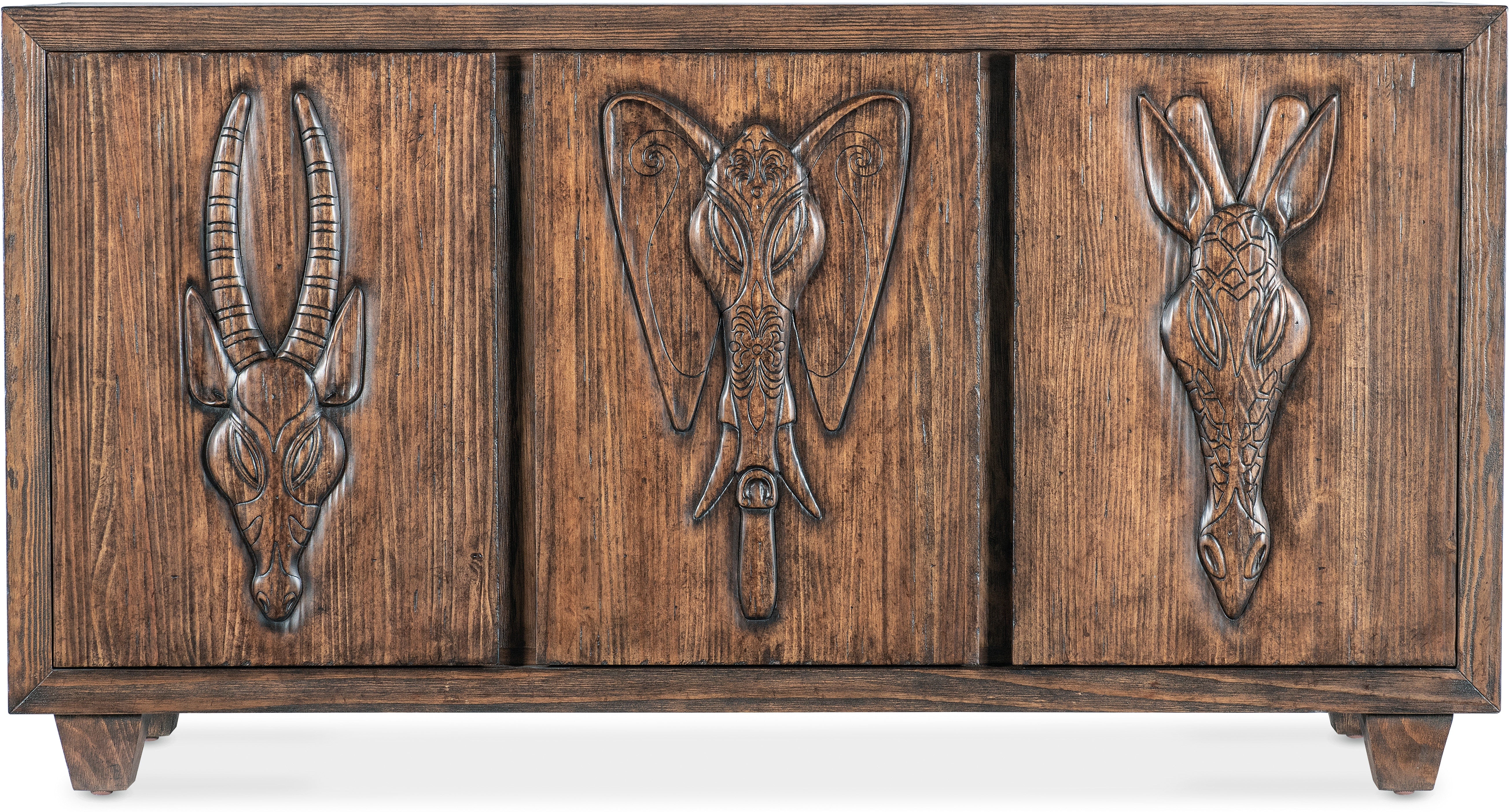 Hooker Furniture Living Room Commerce & Market Safari Credenza