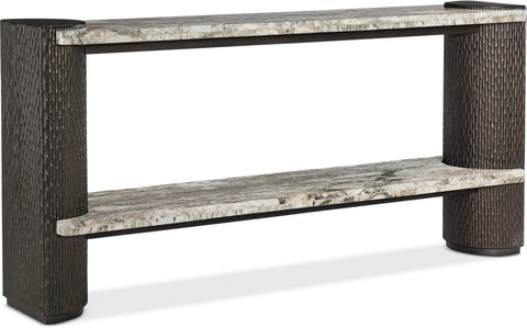 Hooker Furniture Living Room Commerce and Market Slab-Tastic Console Table