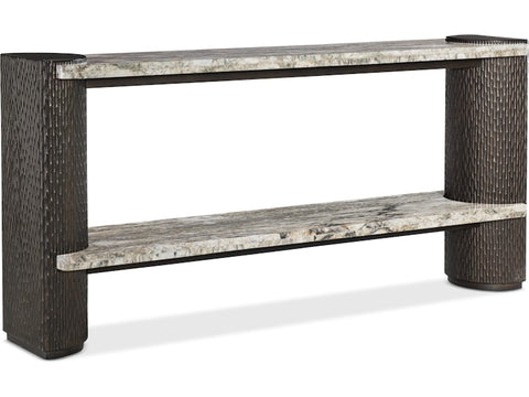 Hooker Furniture Living Room Commerce and Market Slab-Tastic Console Table
