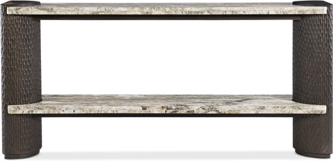 Hooker Furniture Living Room Commerce and Market Slab-Tastic Console Table