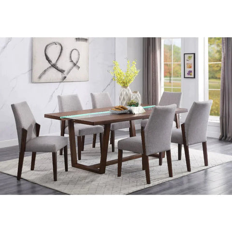 Benoit Brown Dining Table Model 72295 By ACME Furniture