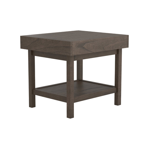 Coaster Owen Rectangle End Table with Shelf Wheat Brown Model 723117