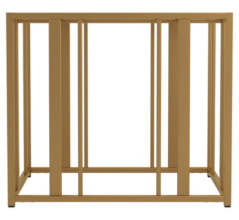 Coaster Adri Metal Frame End Table Matte Brass Model 723607