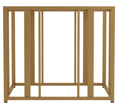 Coaster Adri Metal Frame End Table Matte Brass Model 723607
