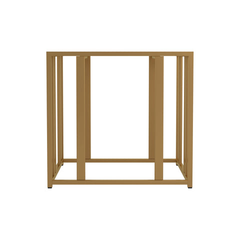 Coaster Adri Metal Frame End Table Matte Brass Model 723607
