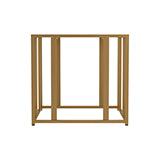 Coaster Adri Metal Frame End Table Matte Brass Model 723607