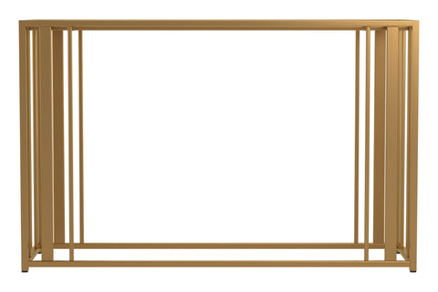 Coaster Adri Metal Frame Sofa Table Matte Brass Model 723609