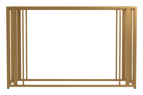 Coaster Adri Metal Frame Sofa Table Matte Brass Model 723609