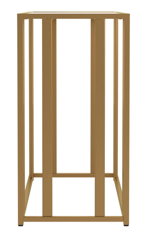 Coaster Adri Metal Frame Sofa Table Matte Brass Model 723609