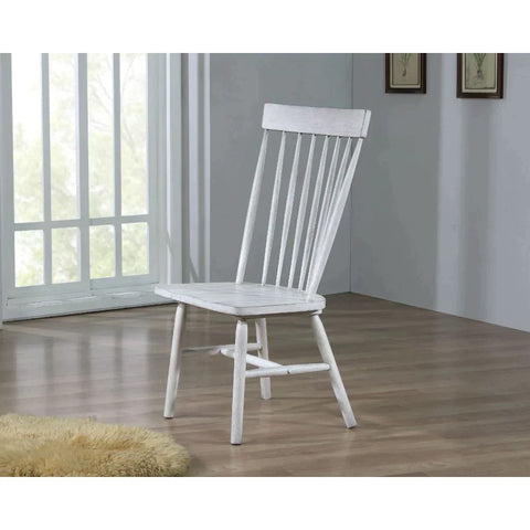 Adriel Antique White Side Chair Model 72412 By ACME Furniture