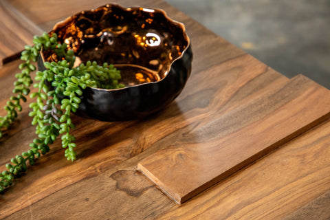 Coaster Skeet Wooden Square Coffee Table Natural Sheesham Model 724138