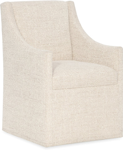 Hooker Furniture Casual Dining Eleana Castered Arm Chair
