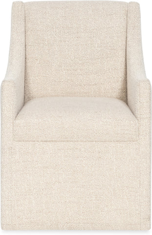 Hooker Furniture Casual Dining Eleana Castered Arm Chair
