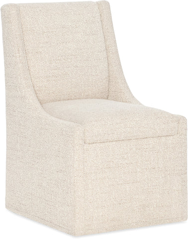 Hooker Furniture Casual Dining Eleana Castered Side Chair