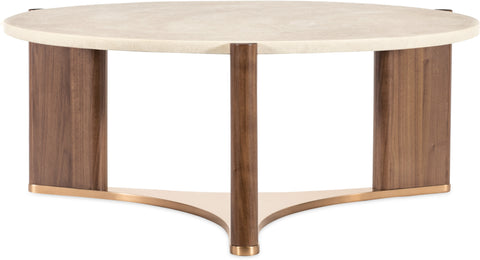 Hooker Furniture Living Room Eleana Round Cocktail Table
