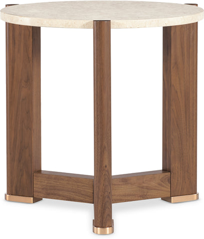 Hooker Furniture Living Room Eleana Round End Table