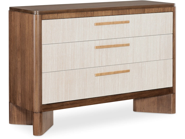 Hooker Furniture Living Room Eleana Three Drawer Chest