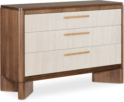 Hooker Furniture Living Room Eleana Three Drawer Chest