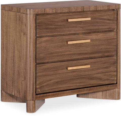 Hooker Furniture Bedroom Eleana Three Drawer Nightstand