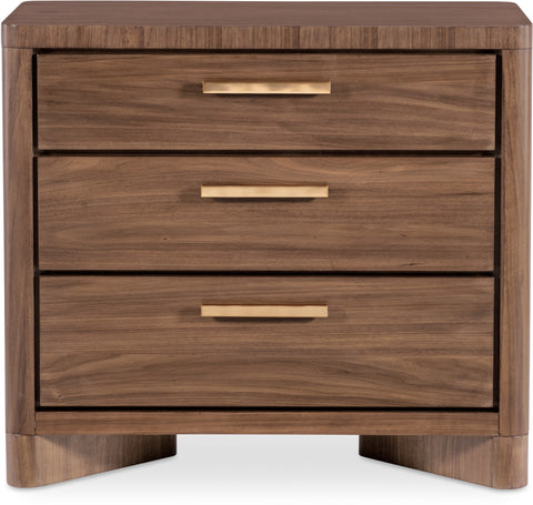 Hooker Furniture Bedroom Eleana Three Drawer Nightstand