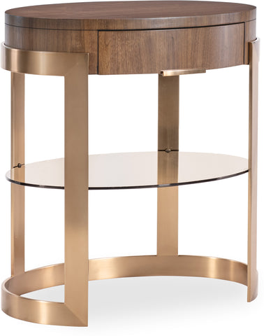 Hooker Furniture Bedroom Eleana Oval Nightstand