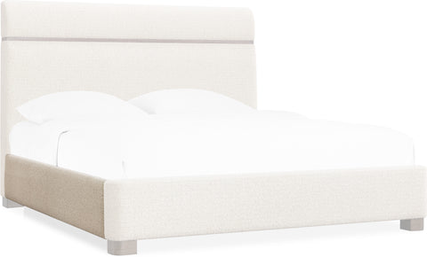 Hooker Furniture Bedroom Eleana Upholstered King Panel Bed