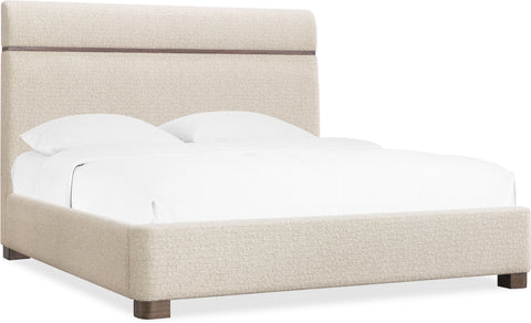 Hooker Furniture Bedroom Eleana Upholstered King Panel Bed