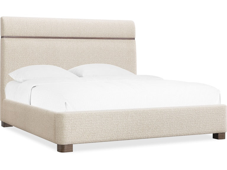 Hooker Furniture Bedroom Eleana Upholstered King Panel Bed