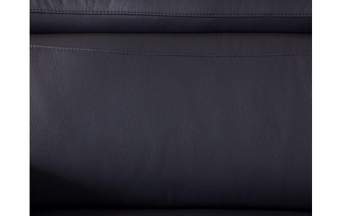 727 DivanItalia Navy Sofa – Top Grain Italian LeatherModel:  727-NAVY-S