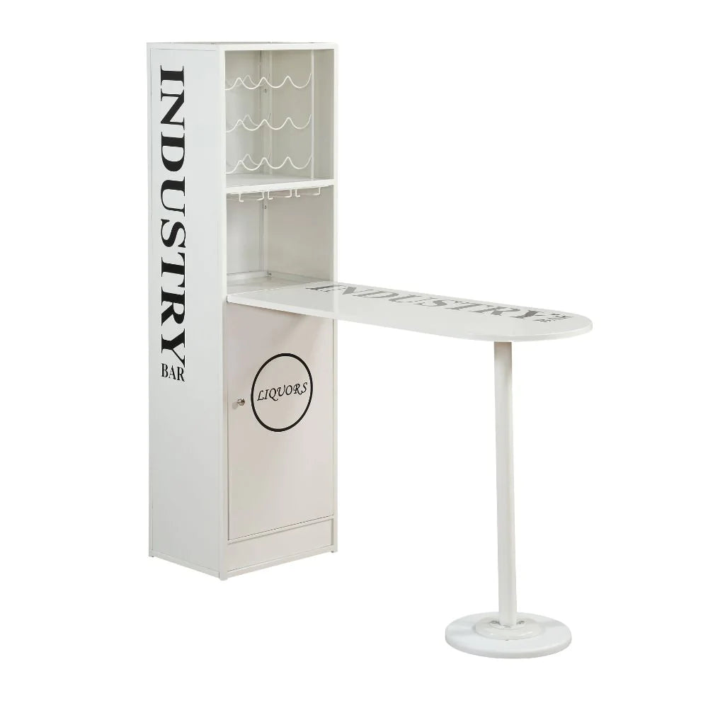 Mant White Counter Height Table Model 72700 By ACME Furniture