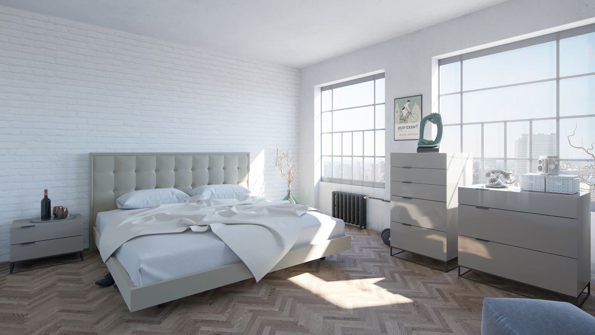 Modrest Hera Modern Grey Bedroom Set Model VGCNHERA-SET