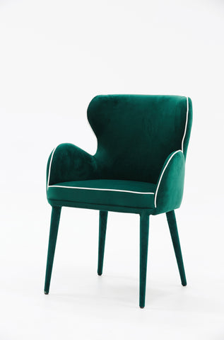 Modrest Tigard Modern Green Fabric Dining Chair By VIG Furniture