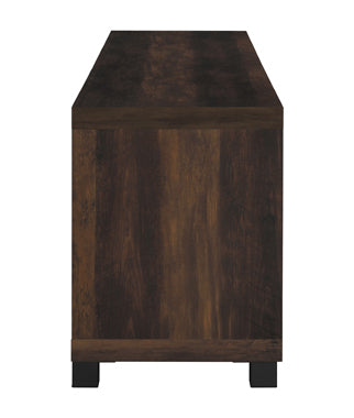 Coaster Sachin Rectangular TV Console with Glass Doors Model 736293