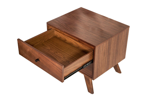 Modrest Addison Mid Century Modern Walnut Nightstand Model VGMABR-38-NS
