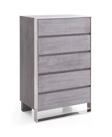 Modrest Arlene Modern Grey Elm Chest Model VGVCJ006-5H