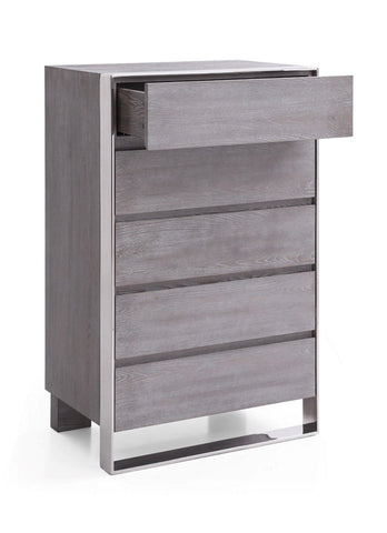 Modrest Arlene Modern Grey Elm Chest Model VGVCJ006-5H