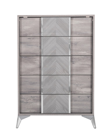 Nova Domus Alexa Italian Modern Grey Chest Model VGACALEXA-CHEST