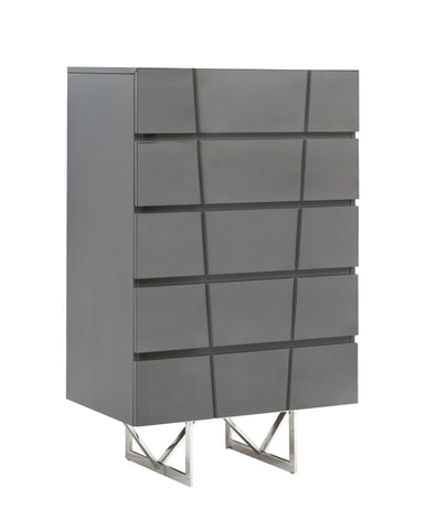 Modrest Chrysler Modern Grey Chest Model VGVCJ8978-5H-GRY