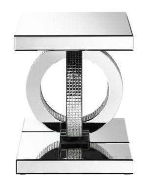 Coaster Breena Square End Table Mirror Model 753277