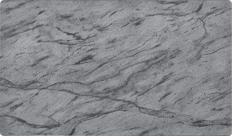 Coaster Rectangular Coffee Table Faux Grey Marble and Black Model 753518