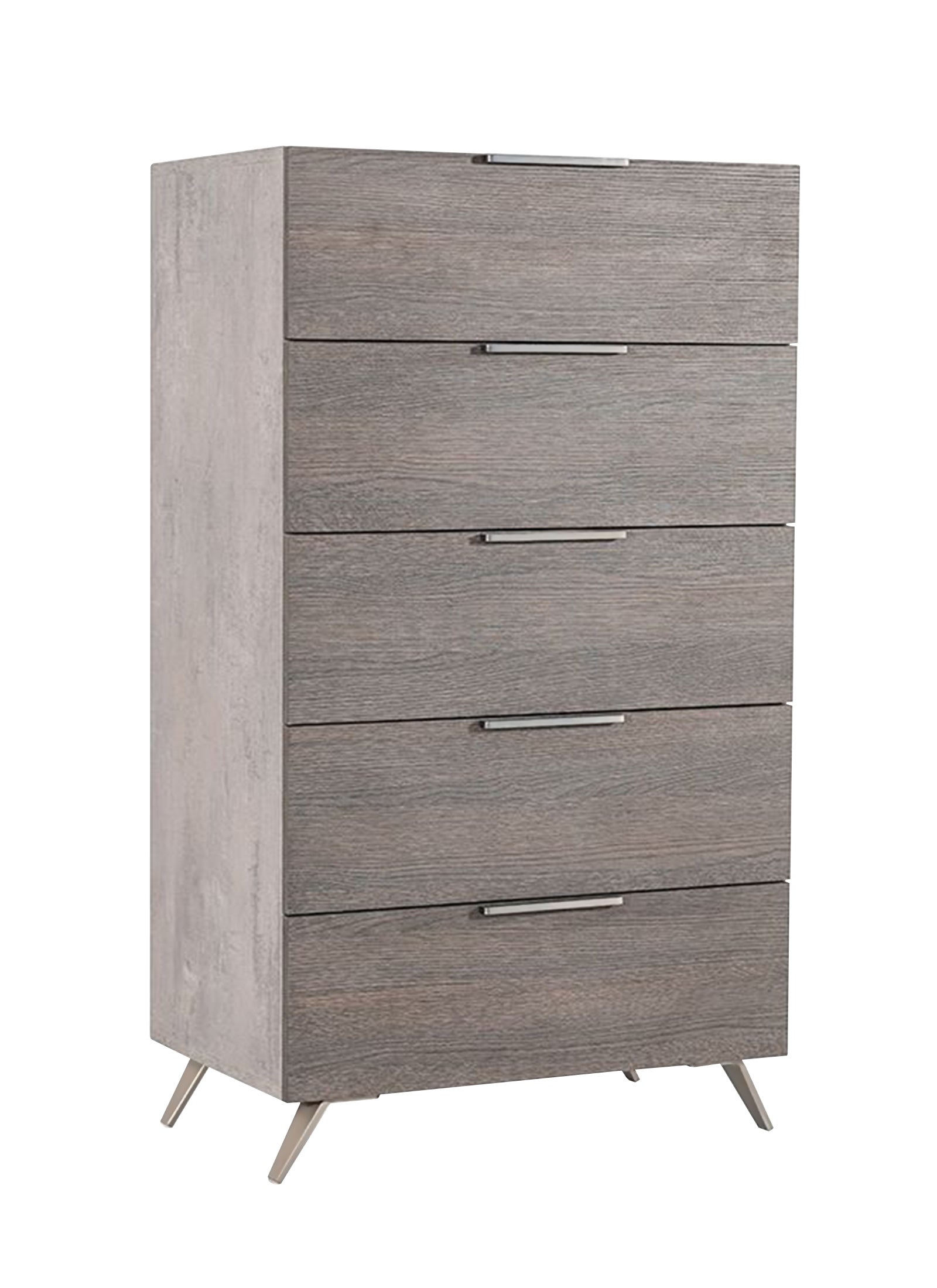 Nova Domus Bronx Italian Modern Faux Concrete & Grey Chest Model VGACBRONX-CHEST