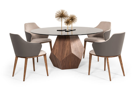 Modrest Megan Modern Beige & Grey Dining Chair By VIG Furniture