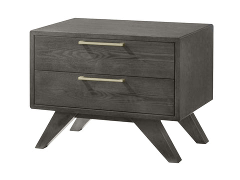 Nova Domus Soria Modern Grey Wash Nightstand Model VGMABR-32-NS-GRY