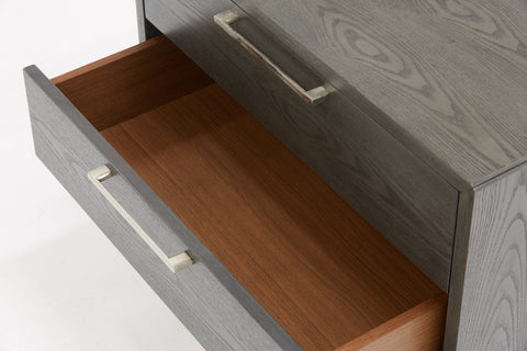 Nova Domus Soria Modern Grey Wash Bedroom Set