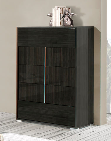 Modrest Ari Modern Grey Lacquer Chest Model VGACARI-CHEST
