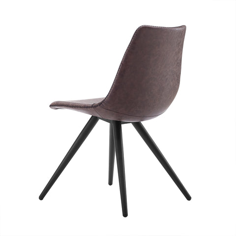 Modrest Condor Modern Brown Dining Chair (Set of 2) By VIG Furniture