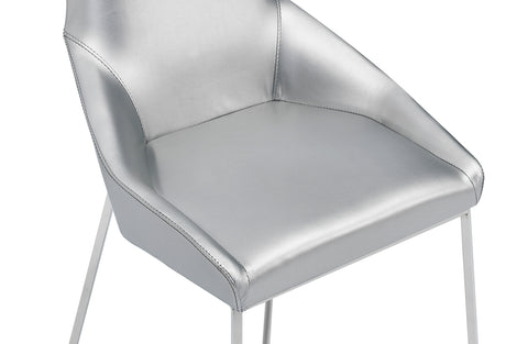 Modrest Sarah Modern Pearl Grey Leatherette Dining Chair (Set of 2) By VIG Furniture