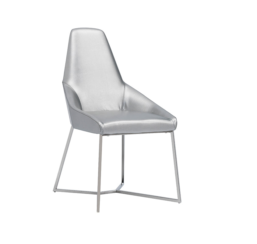 Modrest Sarah Modern Pearl Grey Leatherette Dining Chair (Set of 2) By VIG Furniture