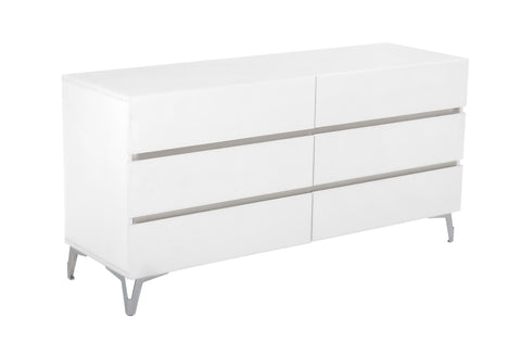 Nova Domus Angela Italian Modern White Dresser Model VGACANGELA-DRS