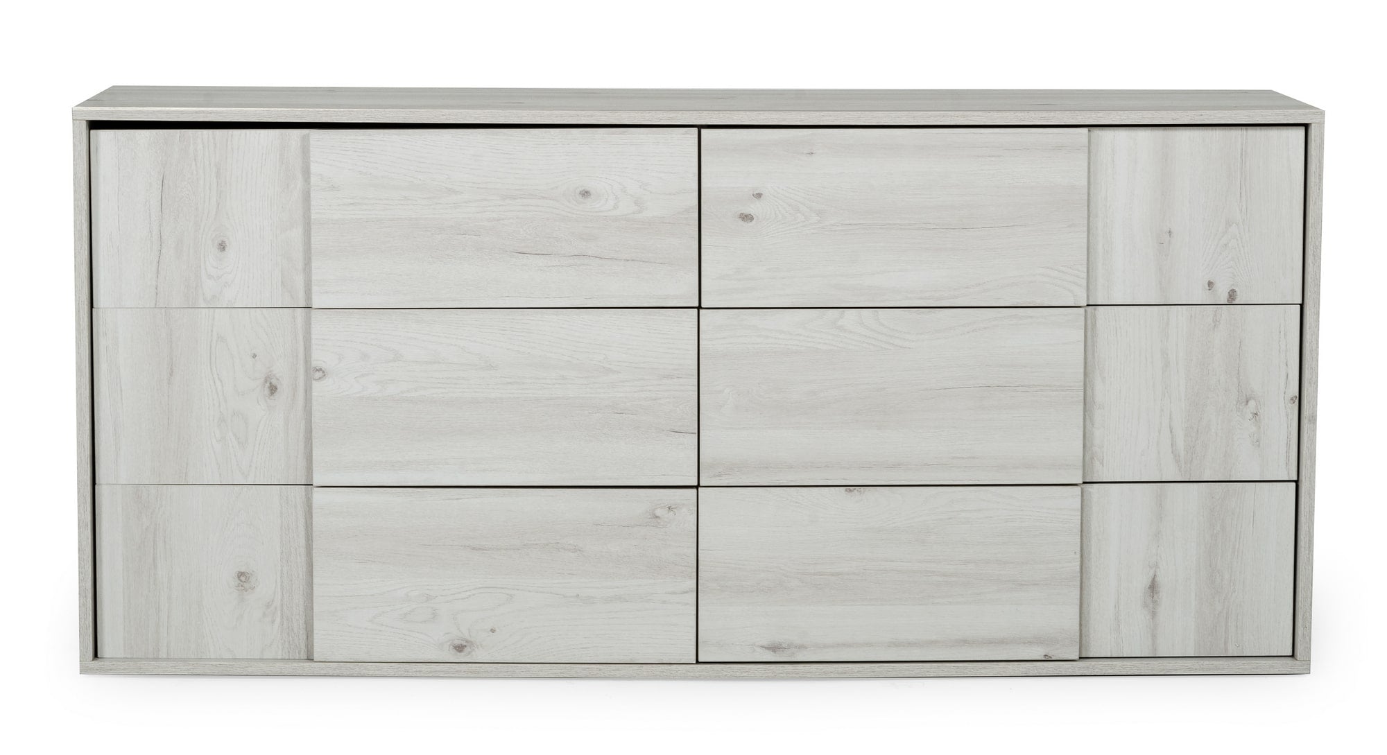 Nova Domus Asus Italian Modern White Washed Oak Dresser Model VGACASUS-DRS-ASH